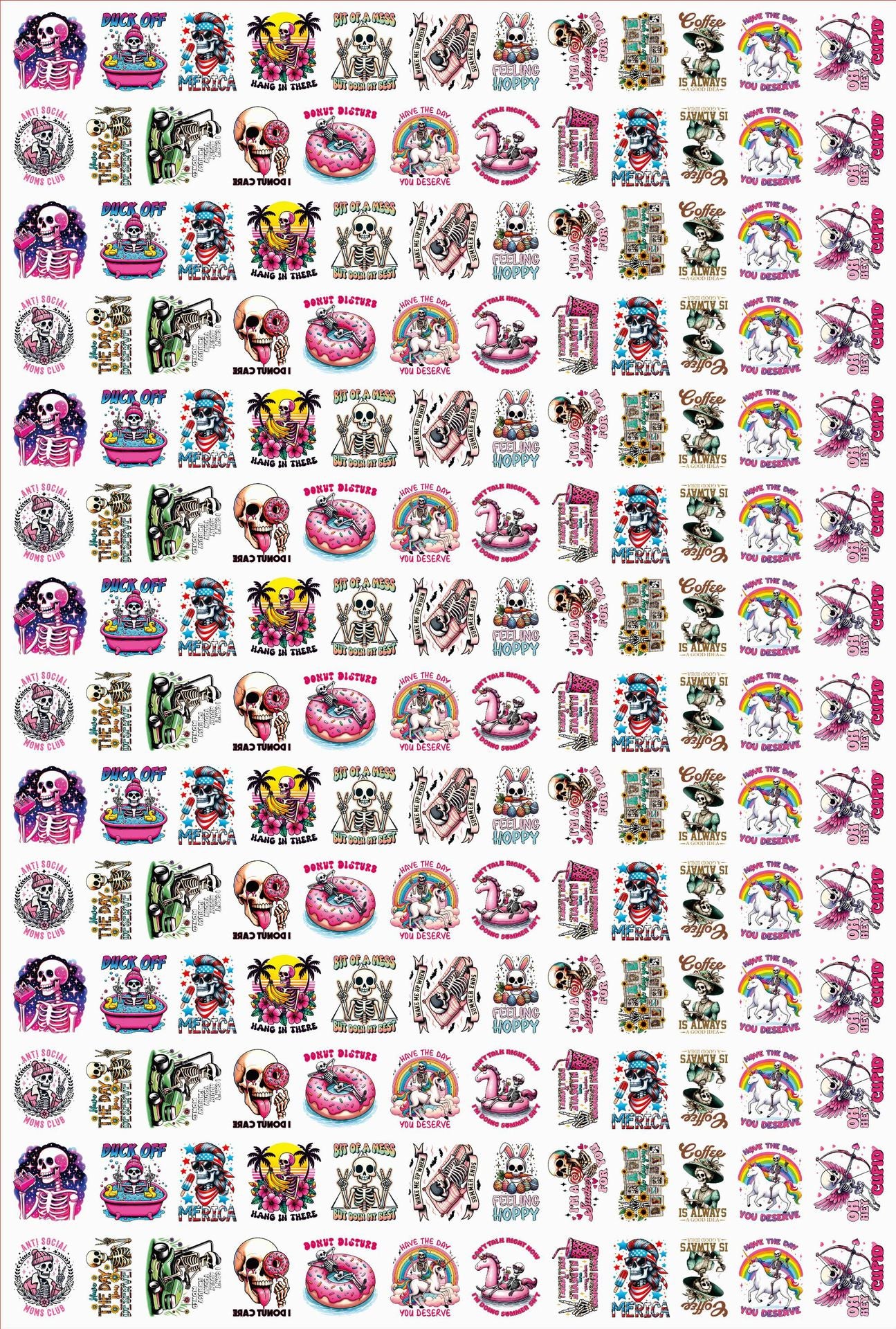4cm acrylic charms  for 500gram