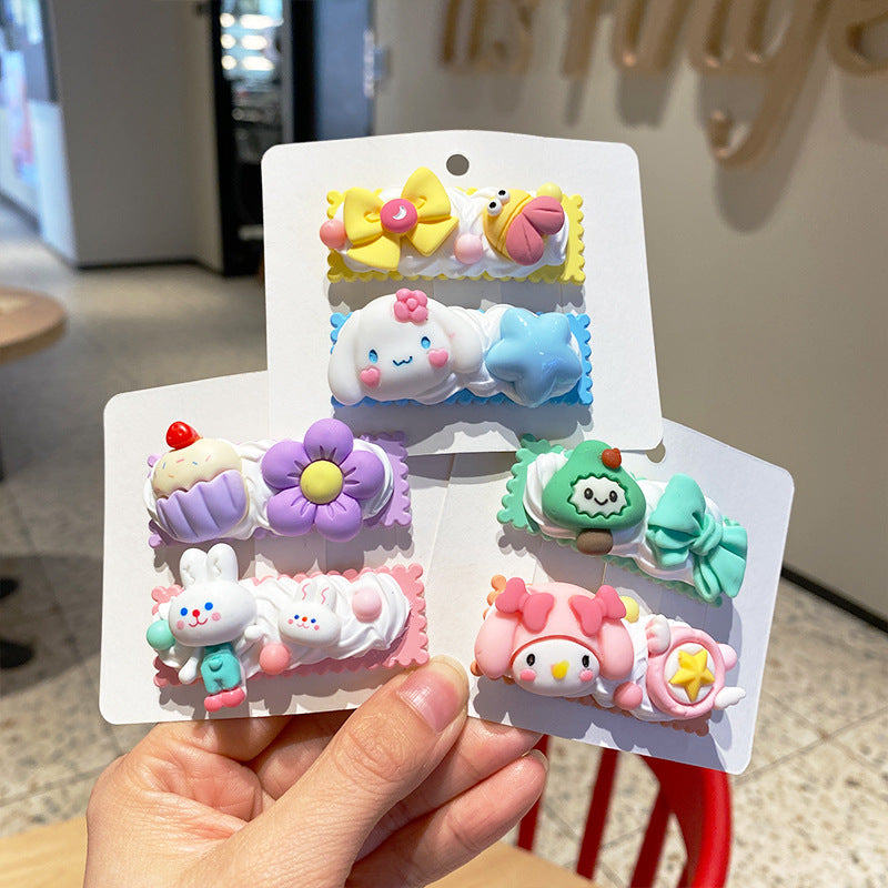 11.04 NEW-- Colorful hair clip $1 for 5pcs