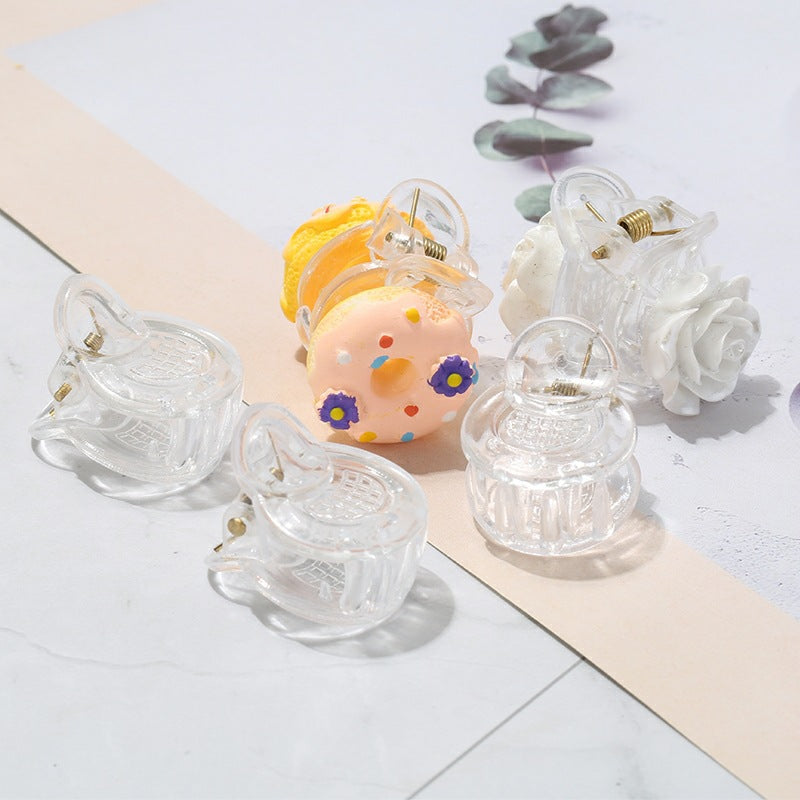 11.04 New -- Clear hair clip $1 for 8pcs