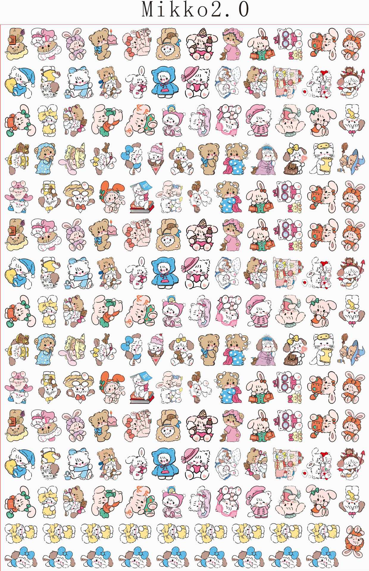 4cm acrylic charms  for 500gram