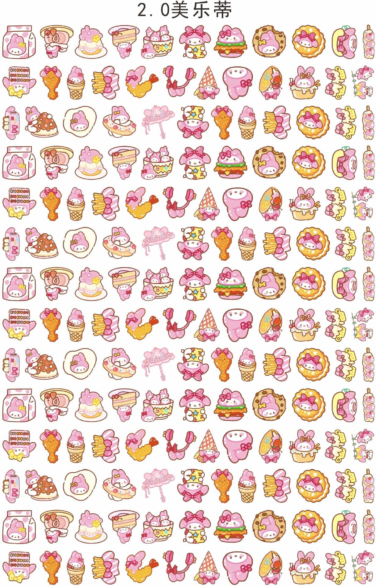 2cm acrylic charms for 500 gram