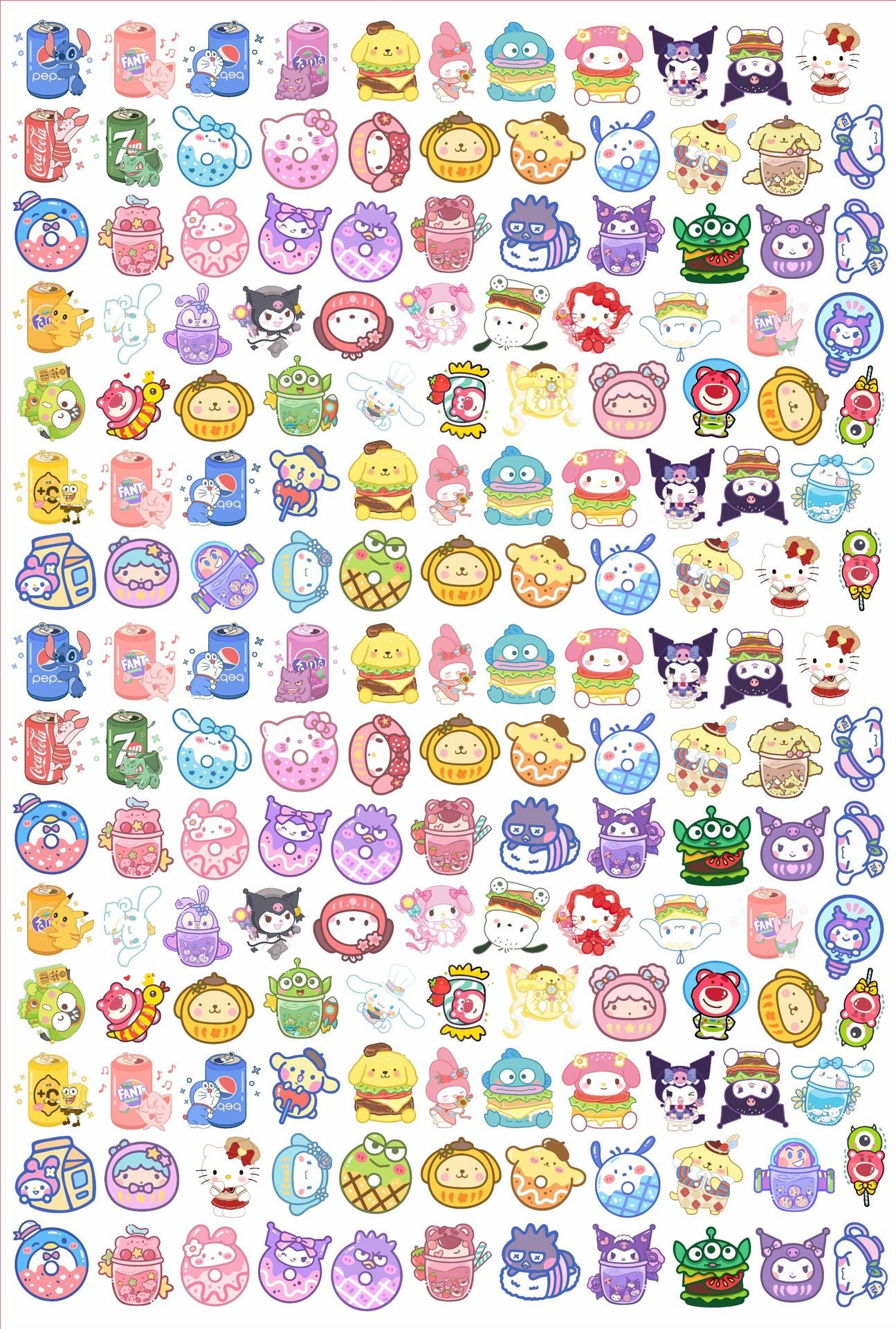 2cm acrylic charms for 500 gram