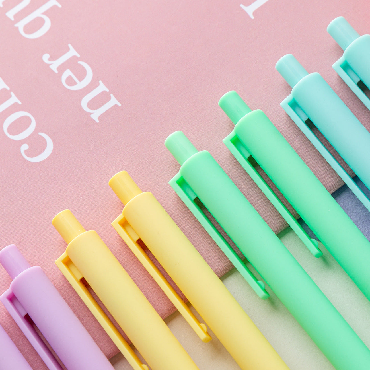 Solid Color Plastic Pen